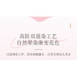 JAKI JK26101 26101 non  NHẬT KÝ THỰC VẬT LILY LIGHT SPRING bộ đồ chơi xếp lắp ráp ghép mô hình Flowers PLANTE EARLY SPRING Hoa