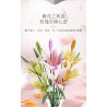JAKI JK26101 26101 non  NHẬT KÝ THỰC VẬT LILY LIGHT SPRING bộ đồ chơi xếp lắp ráp ghép mô hình Flowers PLANTE EARLY SPRING Hoa