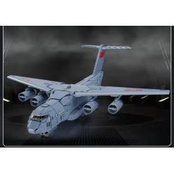 SHARP MODEL JIMU LIANGPIN 10305 non  BATTLE MADNESS MÁY BAY VẬN TẢI Y-20 bộ đồ chơi xếp lắp ráp ghép mô hình Military Army Quân Sự Bộ Đội 2250 khối