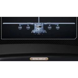 SHARP MODEL JIMU LIANGPIN 10305 non  BATTLE MADNESS MÁY BAY VẬN TẢI Y-20 bộ đồ chơi xếp lắp ráp ghép mô hình Military Army Quân Sự Bộ Đội 2250 khối