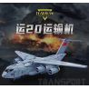 SHARP MODEL JIMU LIANGPIN 10305 non  BATTLE MADNESS MÁY BAY VẬN TẢI Y-20 bộ đồ chơi xếp lắp ráp ghép mô hình Military Army Quân Sự Bộ Đội 2250 khối