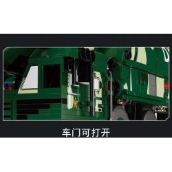 SHARP MODEL JIMU LIANGPIN 10306 non  CHIẾN TRANH HOANG DÃ TÊN LỬA ĐẠN ĐẠO DONGFENG-41 bộ đồ chơi xếp lắp ráp ghép mô hình Military Army DF-41 Quân Sự Bộ Đội 2299 khối