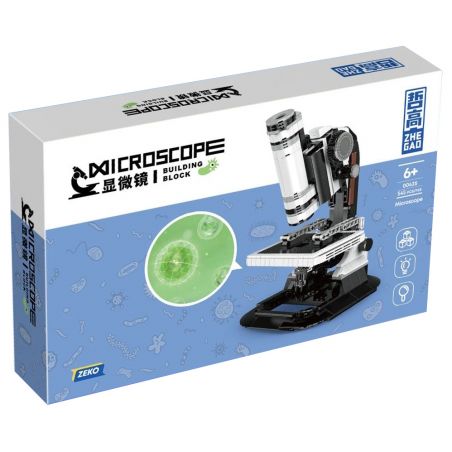 ZHEGAO 00425 non  KÍNH HIỂN VI bộ đồ chơi xếp lắp ráp ghép mô hình Creator Expert MICROSCOPE Chuyên Gia Sáng Tạo 545 khối
