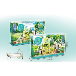 ZHEGAO 612003 non  QUÁN TRÀ CHANH bộ đồ chơi xếp lắp ráp ghép mô hình Creator LIME TEA SHOP Sáng Tạo 1350 khối