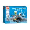 ZDEL DL-10306 10306 DL10306 non  XÂY DỰNG ƯỚC MƠ TRONG KHÔNG GIAN YUTU LUNAR ROVER bộ đồ chơi xếp lắp ráp ghép mô hình Space SPACE CRAFT OF WILL Thám Hiểm Không Gian 160 khối