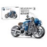 Kazi KY6151-3 6151-3 non  DỰ ÁN XE SANG HARLEY CỔ ĐIỂN bộ đồ chơi xếp lắp ráp ghép mô hình Model Team PROJECT-D Mô Hình Hiện Đại 162 khối