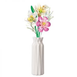 TOP TOY TC1105 1105 non  BÓ HOA HỒ HILLER LÃNG MẠN bộ đồ chơi xếp lắp ráp ghép mô hình Flowers FLOWERS BOUQUET