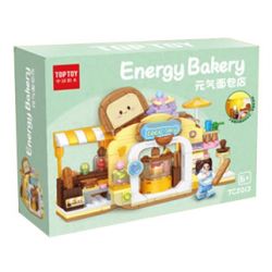 TOP TOY TC2013 2013 non  THƯỞNG THỨC LOẠT CẢNH ĐƯỜNG PHỐ TUYỆT ĐẸP YUANQI BAKERY bộ đồ chơi xếp lắp ráp ghép mô hình Girl ENERGY BAKERY Con Gái