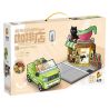 PanlosBrick 685002 Panlos Brick 685002 non  QUÁN CÀ PHÊ WULING HONGGUANG MINIEV MUI TRẦN bộ đồ chơi xếp lắp ráp ghép mô hình COFFEE SHOP 446 khối