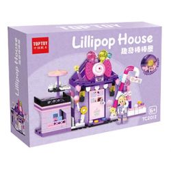 TOP TOY TC2012 2012 non  THƯỞNG THỨC LOẠT CẢNH ĐƯỜNG PHỐ TUYỆT VỜI QUQI BANGBANG HOUSE bộ đồ chơi xếp lắp ráp ghép mô hình Girl LILLIPOP HOUSE Con Gái
