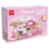 TOP TOY TC2010 2010 non  THƯỞNG THỨC LOẠT CẢNH ĐƯỜNG PHỐ TUYỆT ĐẸP QUÁN CÀ PHÊ HUAMAN bộ đồ chơi xếp lắp ráp ghép mô hình Girl FLOWER CAFE Con Gái