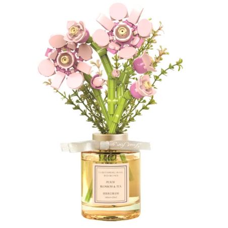 TOP TOY TC1111 1111 non  NGHỆ THUẬT HƯƠNG HOA TRÀ ĐÀO DƯƠNG KIỀU bộ đồ chơi xếp lắp ráp ghép mô hình Flowers