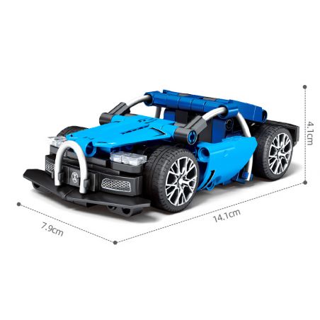SEMBO 7001 non  MA TỐC ĐỘ tỷ lệ 1:24 bộ đồ chơi xếp lắp ráp ghép mô hình  Kỹ Thuật Công Nghệ Cao Mô Hình Phương Tiện 224 khối