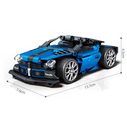 SEMBO 7006 non  SIÊU XE CHIM ƯNG tỷ lệ 1:24 bộ đồ chơi xếp lắp ráp ghép mô hình  Kỹ Thuật Công Nghệ Cao Mô Hình Phương Tiện 224 khối