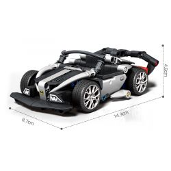 SEMBO 7005 non  CON TRAI CỦA BÃO tỷ lệ 1:24 bộ đồ chơi xếp lắp ráp ghép mô hình  Kỹ Thuật Công Nghệ Cao Mô Hình Phương Tiện 213 khối