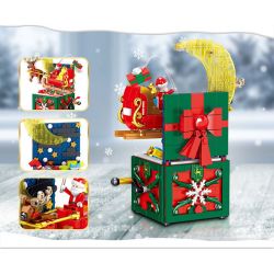 ZHEGAO 01051 non  HỘP QUÀ GIÁNG SINH bộ đồ chơi xếp lắp ráp ghép mô hình Creator Sáng Tạo 772 khối