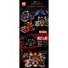 ELEPHANT JX90149 90149 non  AVENGERS ANH HÙNG MÔ HÌNH BẢNG 4 SỰ KẾT HỢP bộ đồ chơi xếp lắp ráp ghép mô hình Marvel Super Heroes Siêu Anh Hùng Marvel 1040 khối