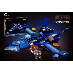 ELEPHANT JX90149 90149 non  AVENGERS ANH HÙNG MÔ HÌNH BẢNG 4 SỰ KẾT HỢP bộ đồ chơi xếp lắp ráp ghép mô hình Marvel Super Heroes Siêu Anh Hùng Marvel 1040 khối