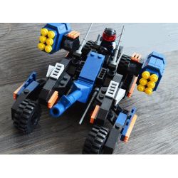 GUDI 8214 non  XE PHÁO 4 BÁNH bộ đồ chơi xếp lắp ráp ghép mô hình Earth Border Biến Giới Trái Đất 223 khối