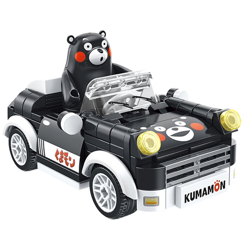 INBRIXX 880007 non  XE KUMAMON bộ đồ chơi xếp lắp ráp ghép mô hình Creator Sáng Tạo 137 khối