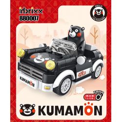 INBRIXX 880007 non  XE KUMAMON bộ đồ chơi xếp lắp ráp ghép mô hình Creator Sáng Tạo 137 khối