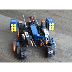 GUDI 8214 non  XE PHÁO 4 BÁNH bộ đồ chơi xếp lắp ráp ghép mô hình Earth Border Biến Giới Trái Đất 223 khối