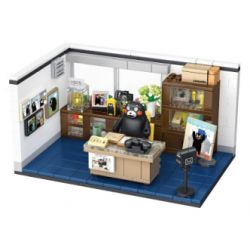 INBRIXX 880015 non  VĂN PHÒNG BỘ TRƯỞNG KUMAMON bộ đồ chơi xếp lắp ráp ghép mô hình Creator Sáng Tạo 425 khối