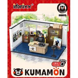 INBRIXX 880015 non  VĂN PHÒNG BỘ TRƯỞNG KUMAMON bộ đồ chơi xếp lắp ráp ghép mô hình Creator Sáng Tạo 425 khối