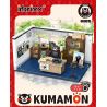 INBRIXX 880015 non  VĂN PHÒNG BỘ TRƯỞNG KUMAMON bộ đồ chơi xếp lắp ráp ghép mô hình Creator Sáng Tạo 425 khối
