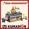 INBRIXX 880016 non  NHÀ BÁNH KUMAMON bộ đồ chơi xếp lắp ráp ghép mô hình Creator Sáng Tạo 620 khối