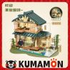 INBRIXX 880018 non  NGÔI NHÀ NHẬT BẢN KUMAMON bộ đồ chơi xếp lắp ráp ghép mô hình Creator Sáng Tạo 1099 khối