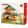 INBRIXX 880018 non  NGÔI NHÀ NHẬT BẢN KUMAMON bộ đồ chơi xếp lắp ráp ghép mô hình Creator Sáng Tạo 1099 khối