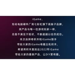 PANTASY 11008 85004 non  MÁY CHỦ IGAME bộ đồ chơi xếp lắp ráp ghép mô hình Creator Sáng Tạo 1000 khối