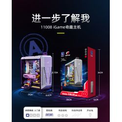 PANTASY 11008 85004 non  MÁY CHỦ IGAME bộ đồ chơi xếp lắp ráp ghép mô hình Creator Sáng Tạo 1000 khối
