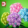 DK 3029 non  GIỎ HOA CẨM TÚ CẦU FOAM MANOR bộ đồ chơi xếp lắp ráp ghép mô hình Flowers HYDRANGEA 902 khối
