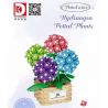 DK 3029 non  GIỎ HOA CẨM TÚ CẦU FOAM MANOR bộ đồ chơi xếp lắp ráp ghép mô hình Flowers HYDRANGEA 902 khối