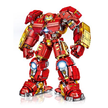 LW 2098 non  ÁO GIÁP HULKBUSTER MECHA THÉP bộ đồ chơi xếp lắp ráp ghép mô hình Marvel Super Heroes IRONHERO Siêu Anh Hùng Marvel 4448 khối