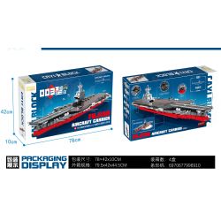CAYI 22032 non  TÀU SÂN BAY 003 bộ đồ chơi xếp lắp ráp ghép mô hình Military Army FUJIAN AIRCRAFT CARRIER Quân Sự Bộ Đội 3028 khối