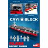 CAYI 22032 non  TÀU SÂN BAY 003 bộ đồ chơi xếp lắp ráp ghép mô hình Military Army FUJIAN AIRCRAFT CARRIER Quân Sự Bộ Đội 3028 khối