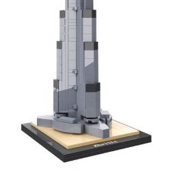 NOT  ARCHITECTURE BURJ KHALIFA 21055 HSANHE CACO 6368 xếp lắp ráp ghép mô hình BURJ KHALIFA ĐỊA ĐIỂM DUBAI Công Trình Kiến Trúc 333 khối