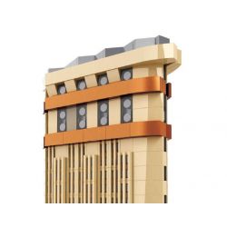 NOT  FLATIRON BUILDING NEW YORK 21023 HSANHE CACO 6372 xếp lắp ráp ghép mô hình TÒA NHÀ FLATIRON NEW YORK Architecture Công Trình Kiến Trúc 471 khối