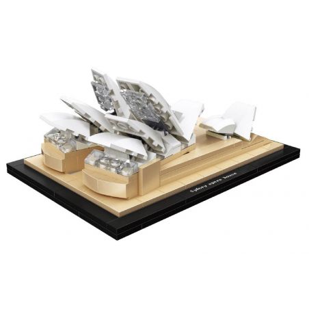 NOT  ARCHITECTURE SYDNEY OPERA HOUSE 21012 HSANHE CACO 6367 xếp lắp ráp ghép mô hình NHÀ HÁT OPERA SYDNEY HÁT Công Trình Kiến Trúc 270 khối