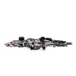 GUDI 8215 non  XE THIẾT GIÁP ĐỊA HÌNH GẮN PHÁO bộ đồ chơi xếp lắp ráp ghép mô hình Earth Border Biến Giới Trái Đất 296 khối