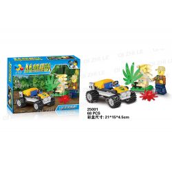 NOT  JUNGLE BUGGY 60156 Bela Lari 10707 QIZHILE 25001 xếp lắp ráp ghép mô hình JUNGLE BUGGY. XE ĐI RỪNG City Thành Phố 53 khối