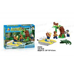 NOT  JUNGLE STARTER SET 60157 Bela Lari 10708 QIZHILE 25002 xếp lắp ráp ghép mô hình BỘ KHỞI ĐỘNG RỪNG ĐẦU ĐI City Thành Phố 88 khối