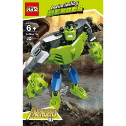 NOT  THE HULK 4530 KSZ 506 xếp lắp ráp ghép mô hình HULK Marvel Super Heroes Siêu Anh Hùng Marvel 39 khối