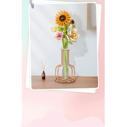 TOP TOY TC1107 1107 non  BÓ HOA ELISE THANH LỊCH bộ đồ chơi xếp lắp ráp ghép mô hình Flowers FLOWERS BOUQUET 300 khối