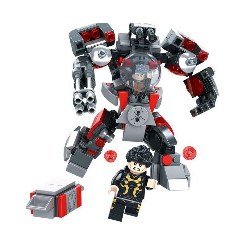 SY 362A non  NGƯỜI KIẾN bộ đồ chơi xếp lắp ráp ghép mô hình Super Heroes ANT MAN'S MECHA Siêu Nhân Anh Hùng 281 khối