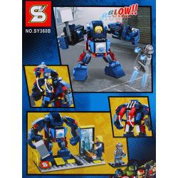 SY 360B non  ÁO GIÁP THOR HULKBUSTER bộ đồ chơi xếp lắp ráp ghép mô hình Super Heroes THOR MECHA HULKBUSTER Siêu Nhân Anh Hùng 250 khối