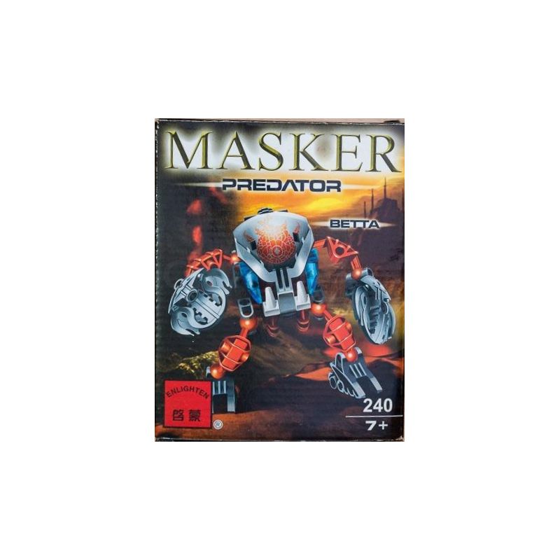 NOT  TAHNOK-KAL 8574 Decool 7703 Jisi 7703 Enlighten Qman 240 xếp lắp ráp ghép mô hình NGÕ CỤT TAHNOK-CAL Bionicle Anh Hùng Toa 41 khối